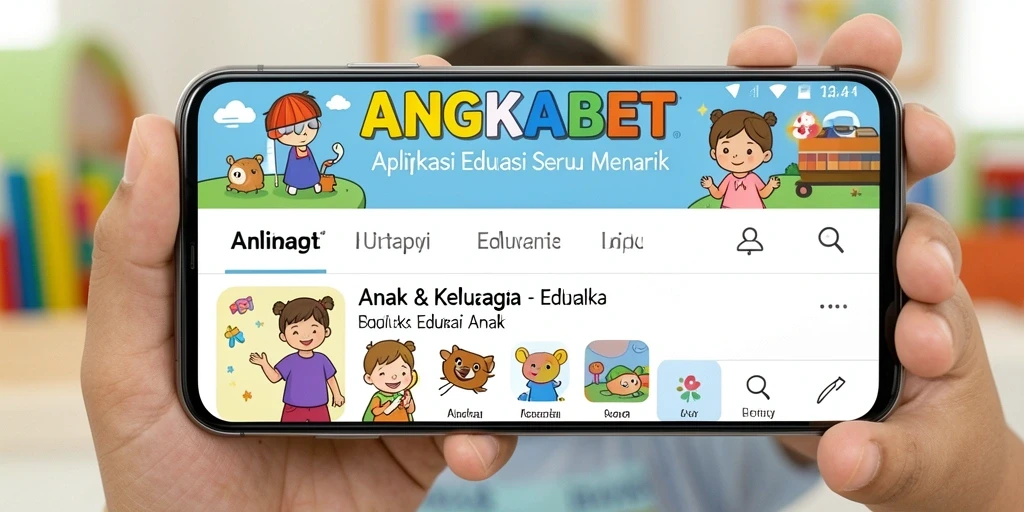 Tampilan antarmuka ANGKABET yang interaktif dan edukatif.